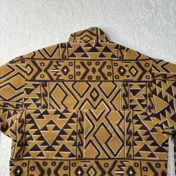 Patagonia Synchilla Snap-T Pullover Men's Size Small Montana Siete Bear Brown - Picture 14 of 16